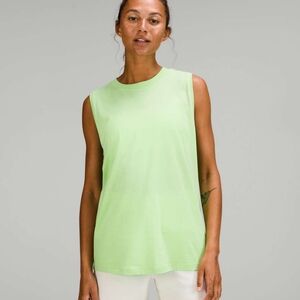 Lululemon All Yours Tank Top Scream Green Light